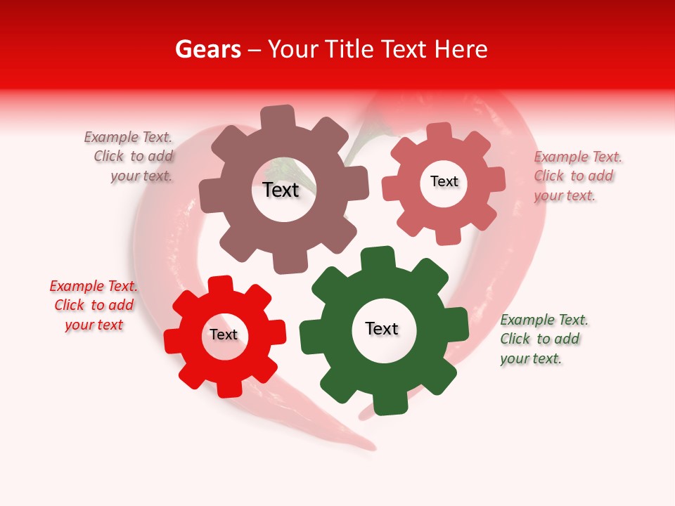 Cuisine Chilli Delicious PowerPoint Template