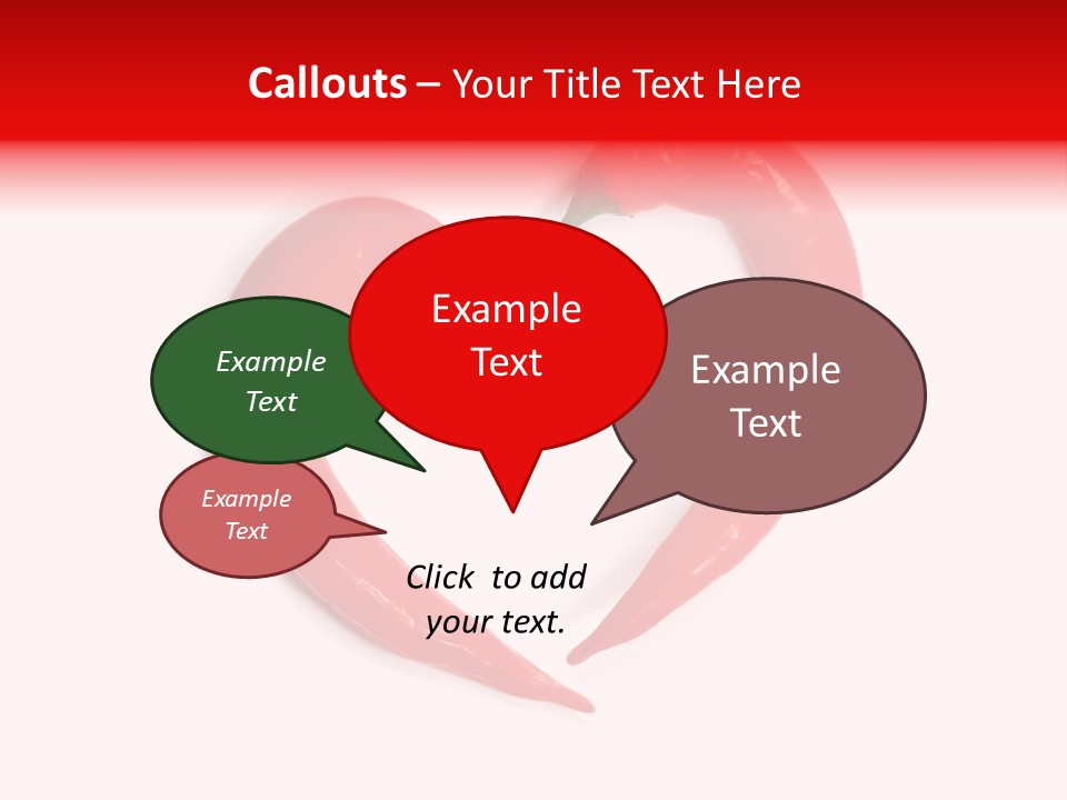 Cuisine Chilli Delicious PowerPoint Template