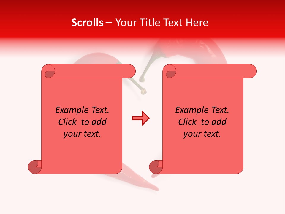 Cuisine Chilli Delicious PowerPoint Template