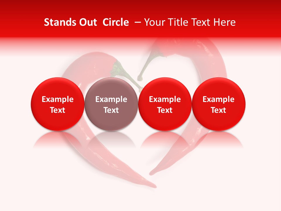 Cuisine Chilli Delicious PowerPoint Template