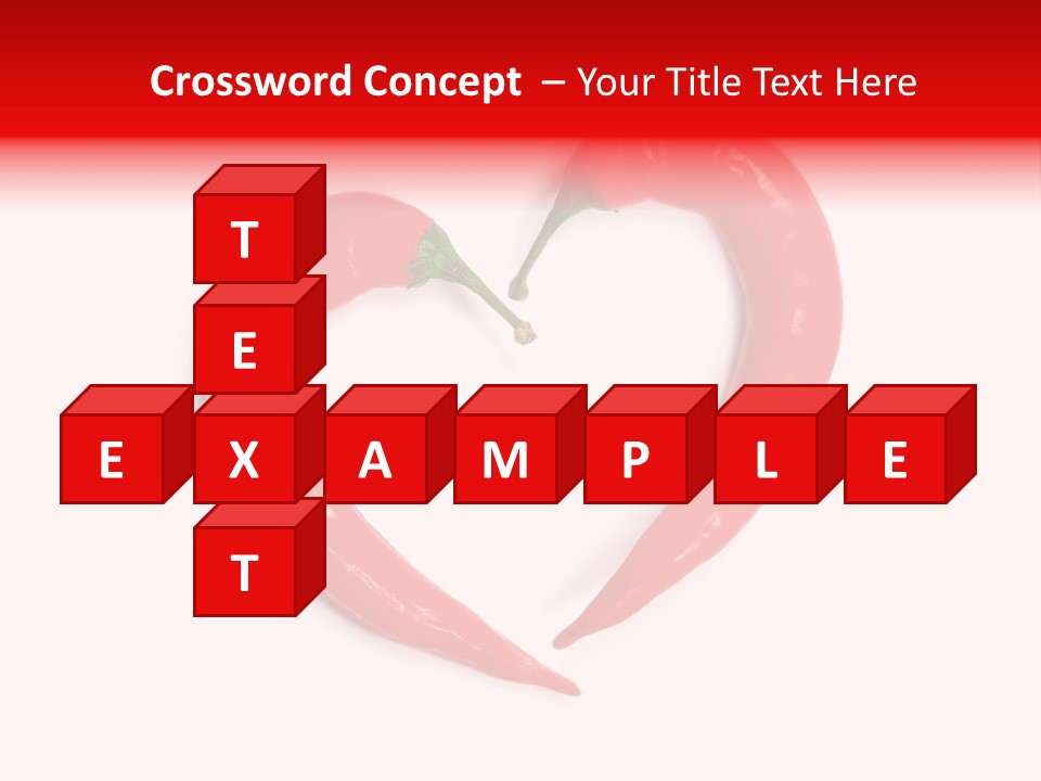 Cuisine Chilli Delicious PowerPoint Template