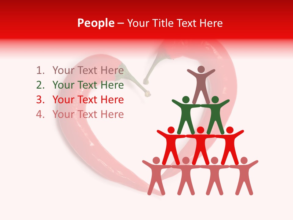 Cuisine Chilli Delicious PowerPoint Template