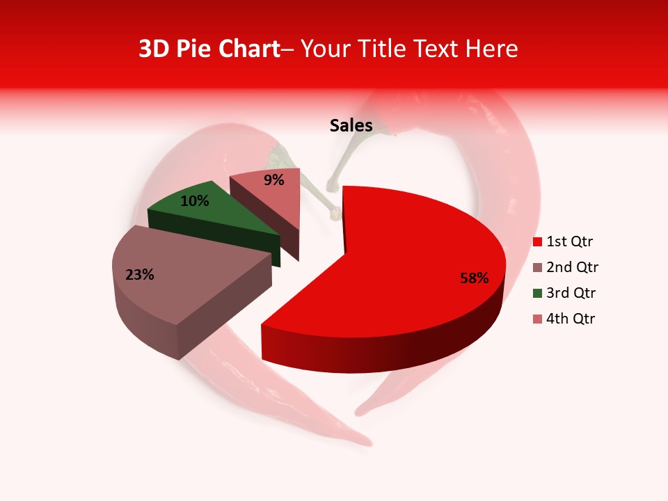 Cuisine Chilli Delicious PowerPoint Template