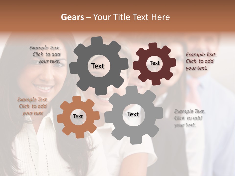 Latin Men Group PowerPoint Template