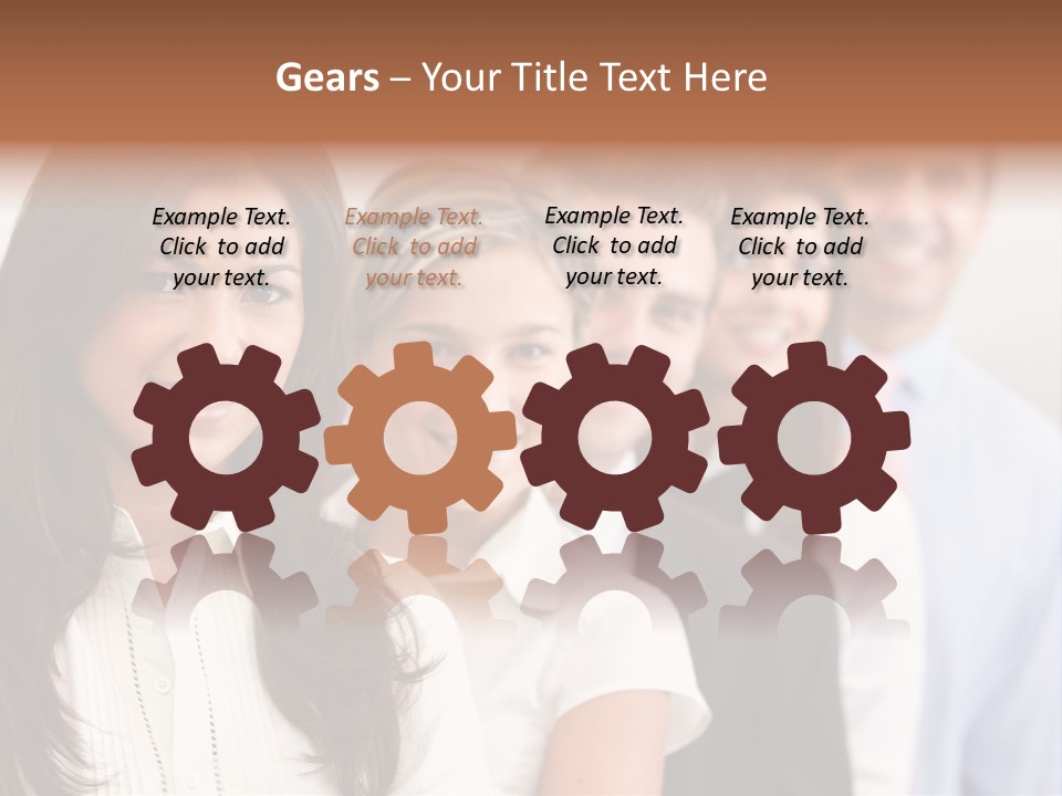 Latin Men Group PowerPoint Template