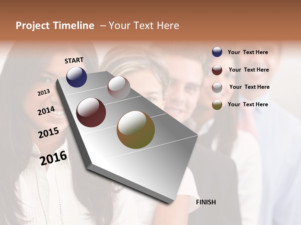 Latin Men Group PowerPoint Template