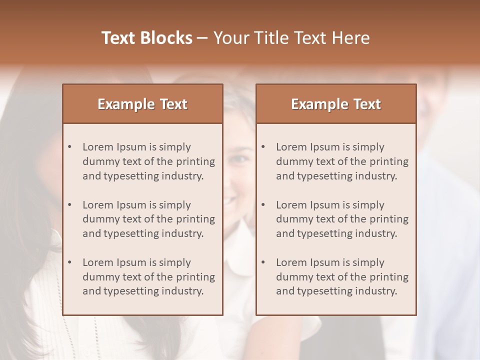 Latin Men Group PowerPoint Template