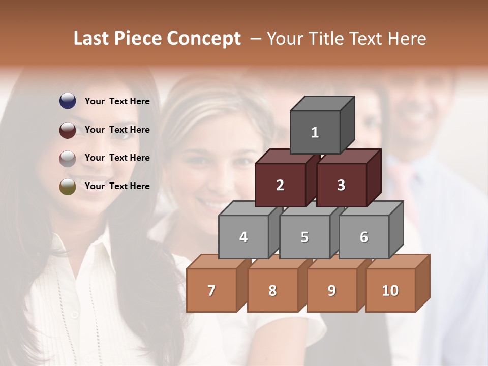 Latin Men Group PowerPoint Template