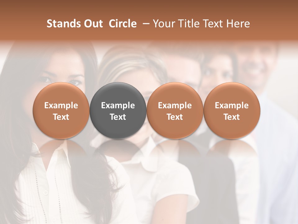 Latin Men Group PowerPoint Template