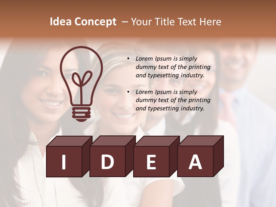 Latin Men Group PowerPoint Template