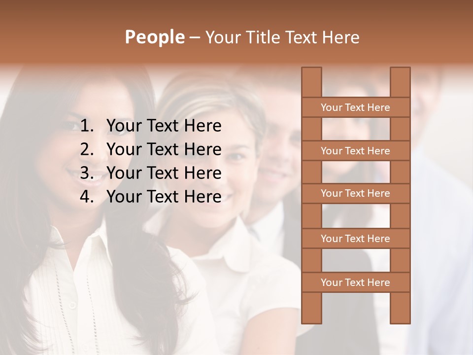 Latin Men Group PowerPoint Template