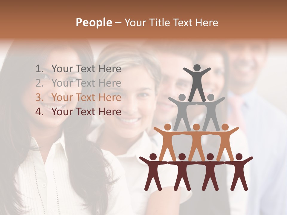 Latin Men Group PowerPoint Template