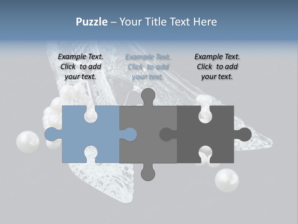 Accessories Slipper Objects PowerPoint Template