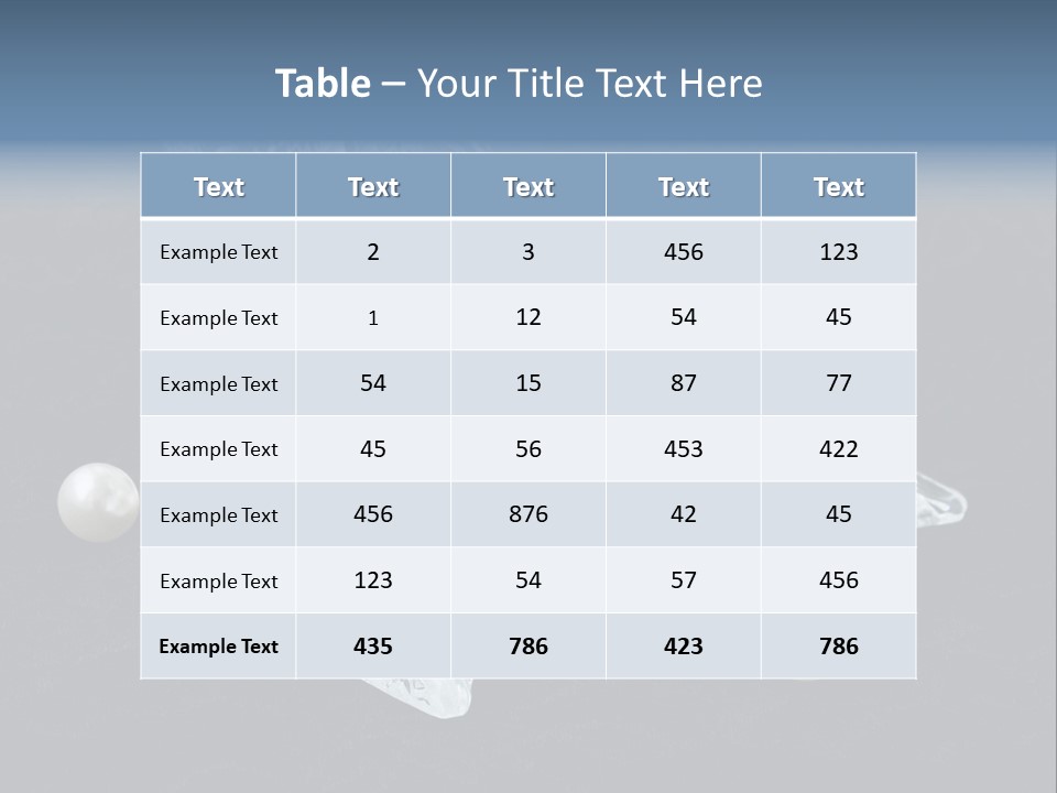 Accessories Slipper Objects PowerPoint Template