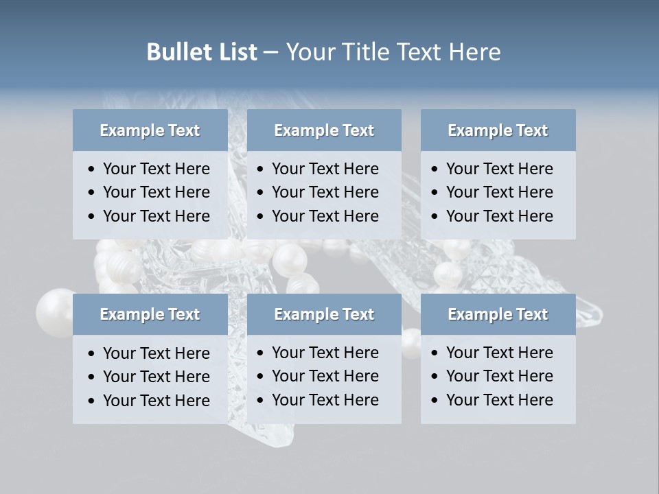 Accessories Slipper Objects PowerPoint Template