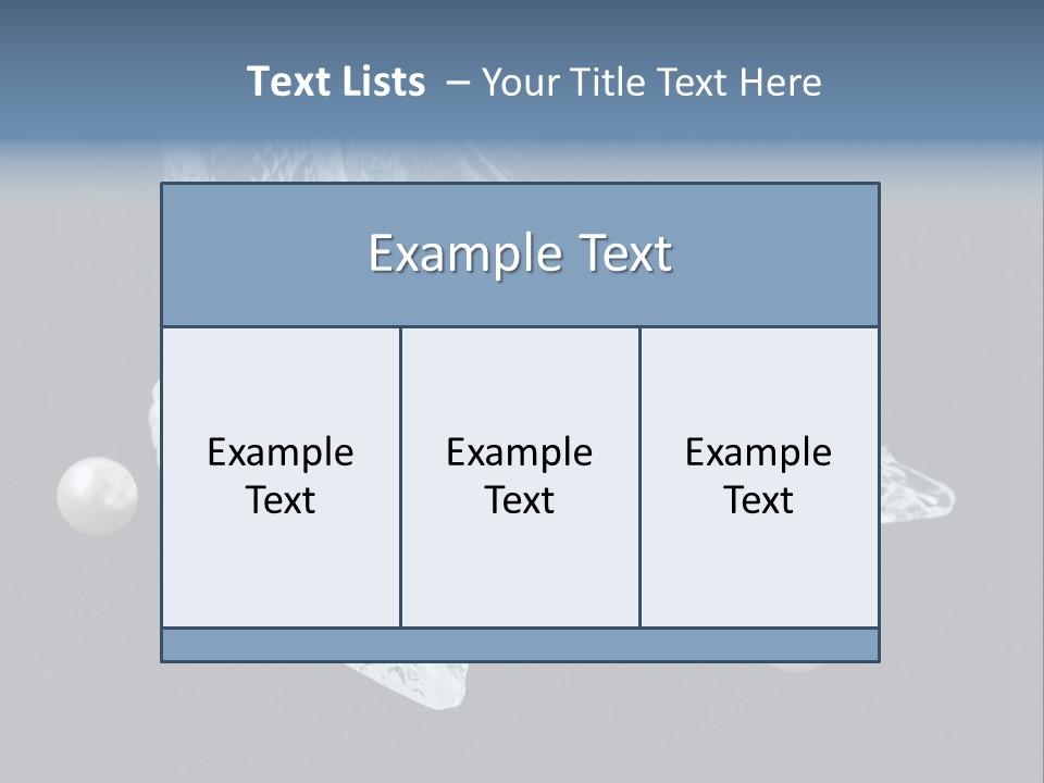 Accessories Slipper Objects PowerPoint Template
