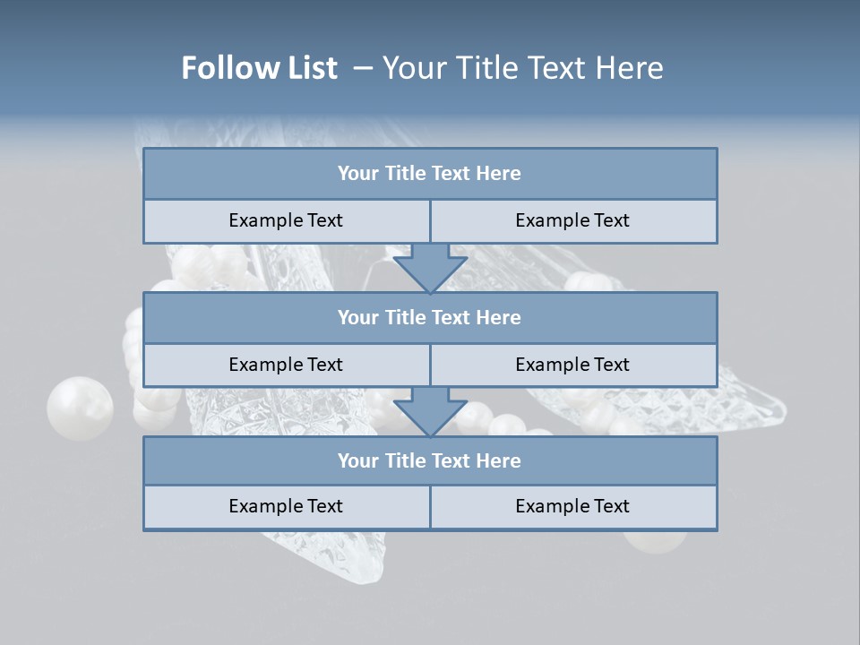 Accessories Slipper Objects PowerPoint Template