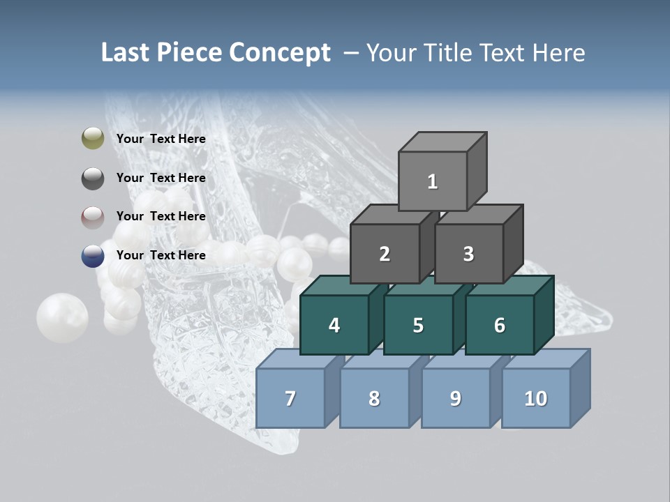 Accessories Slipper Objects PowerPoint Template