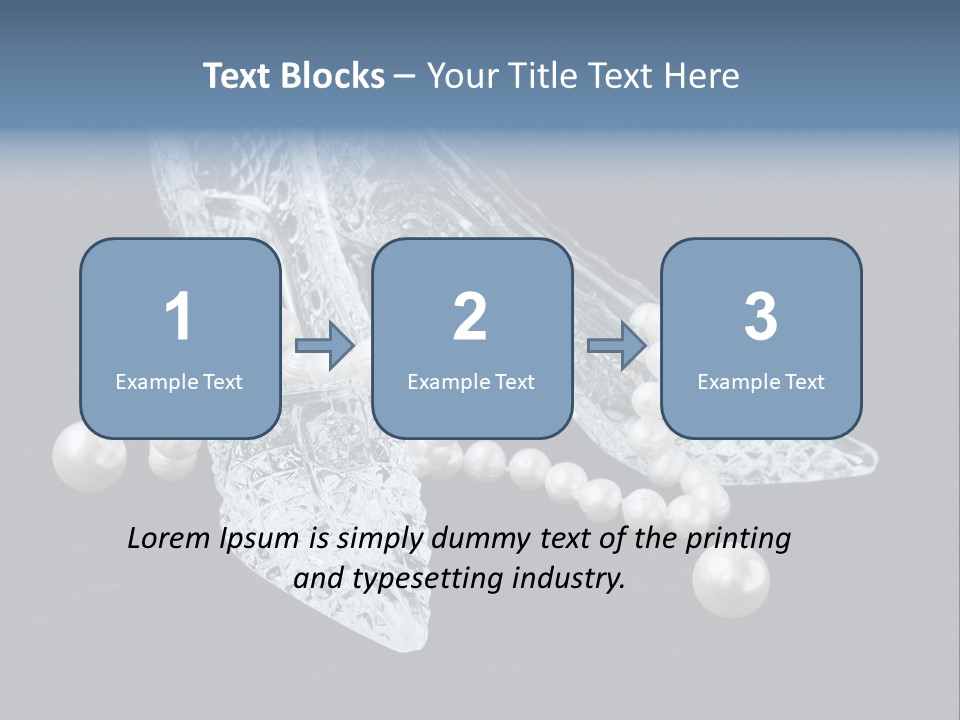 Accessories Slipper Objects PowerPoint Template