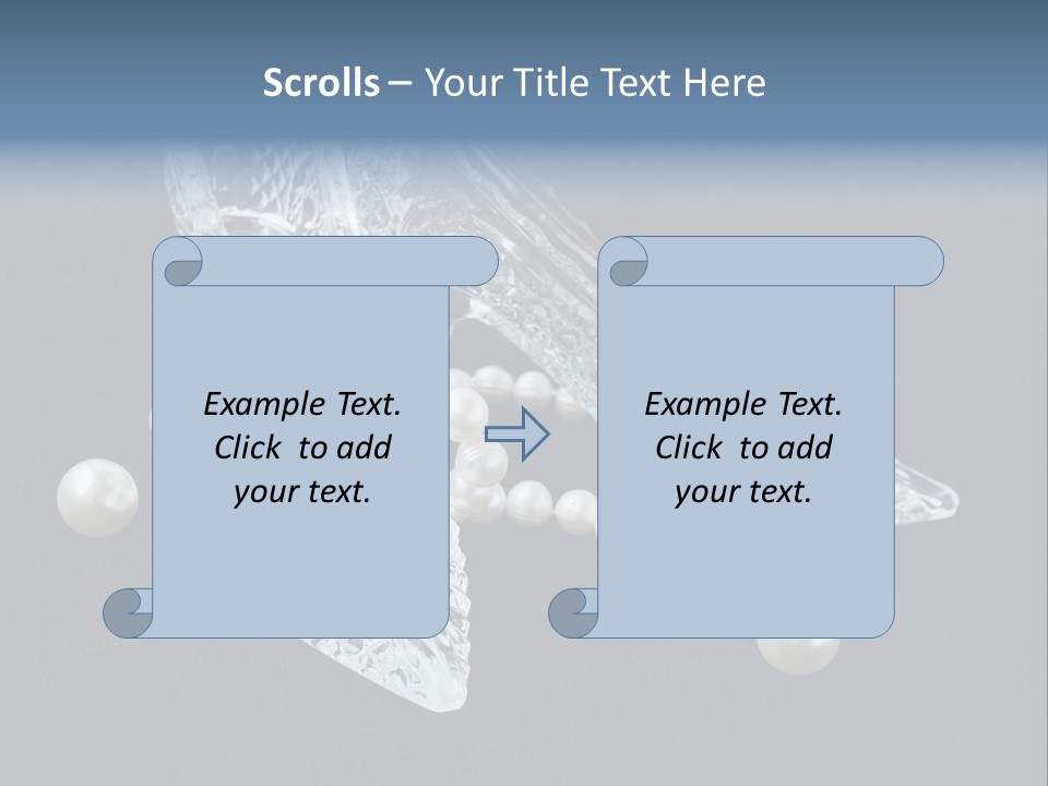 Accessories Slipper Objects PowerPoint Template