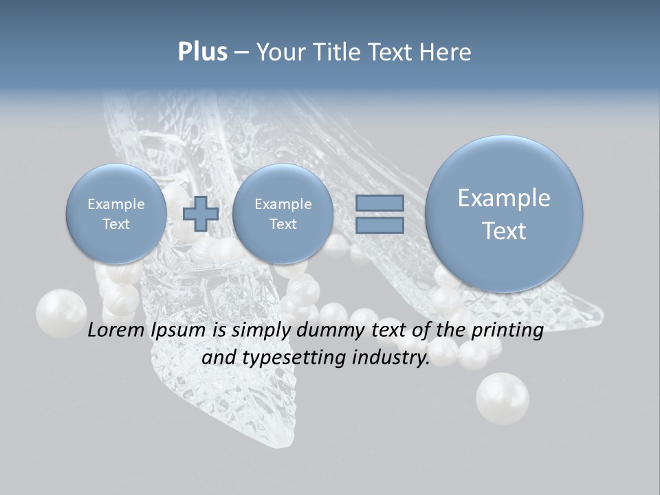 Accessories Slipper Objects PowerPoint Template