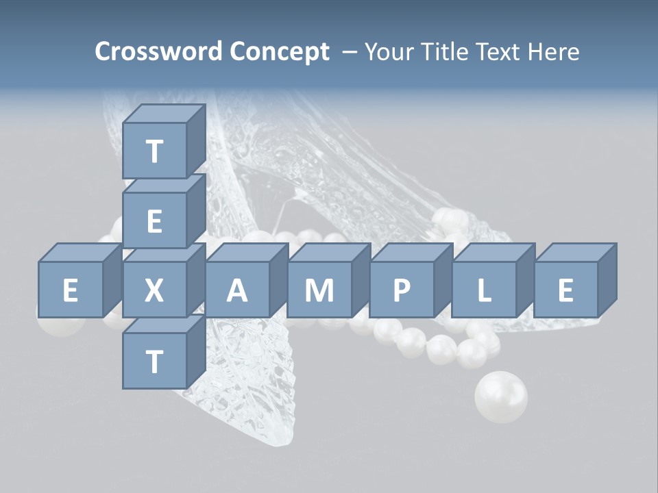 Accessories Slipper Objects PowerPoint Template