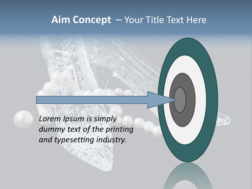 Accessories Slipper Objects PowerPoint Template