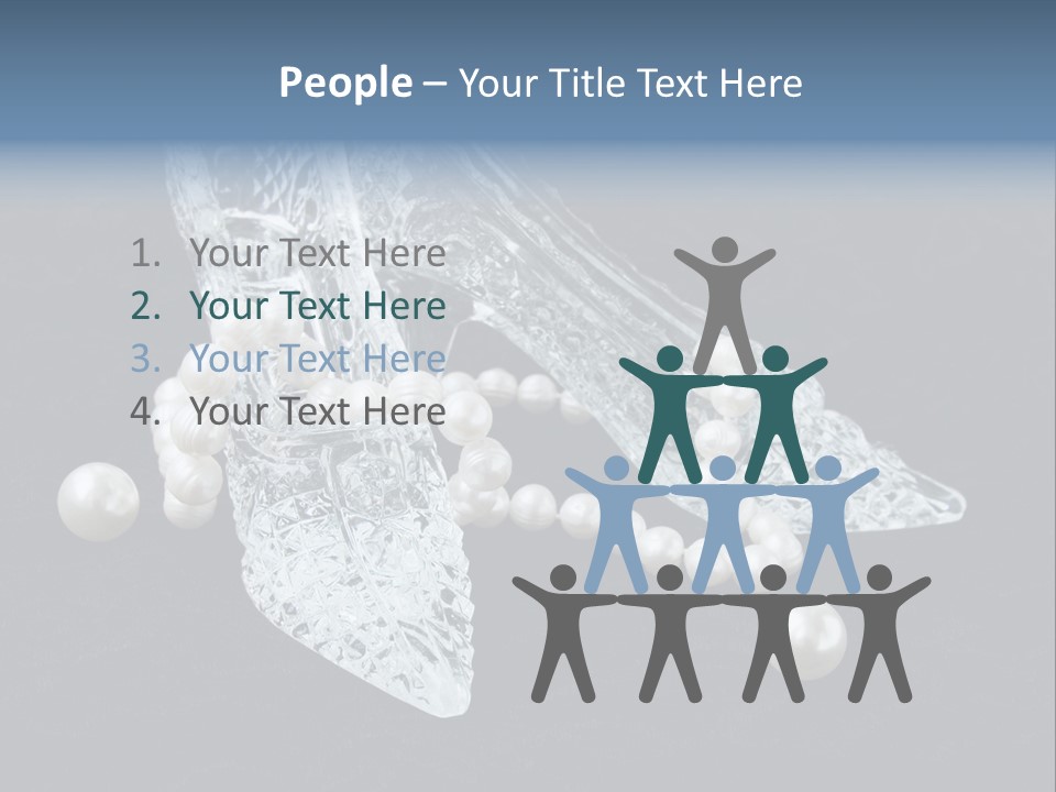 Accessories Slipper Objects PowerPoint Template