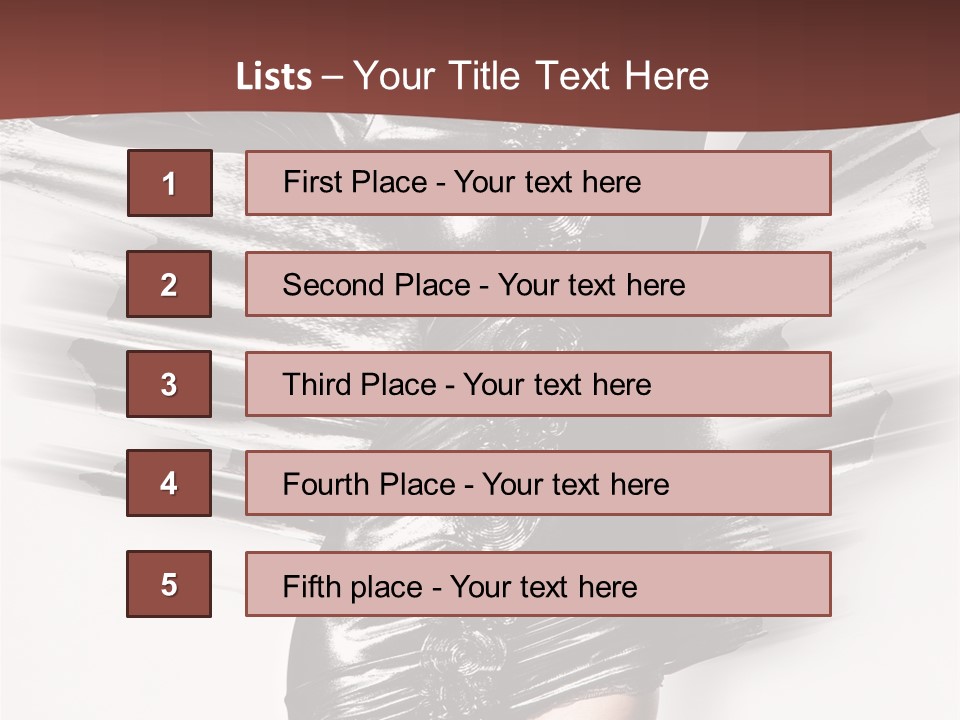 Desire Fashionable Healthy PowerPoint Template