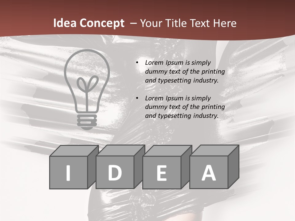 Desire Fashionable Healthy PowerPoint Template