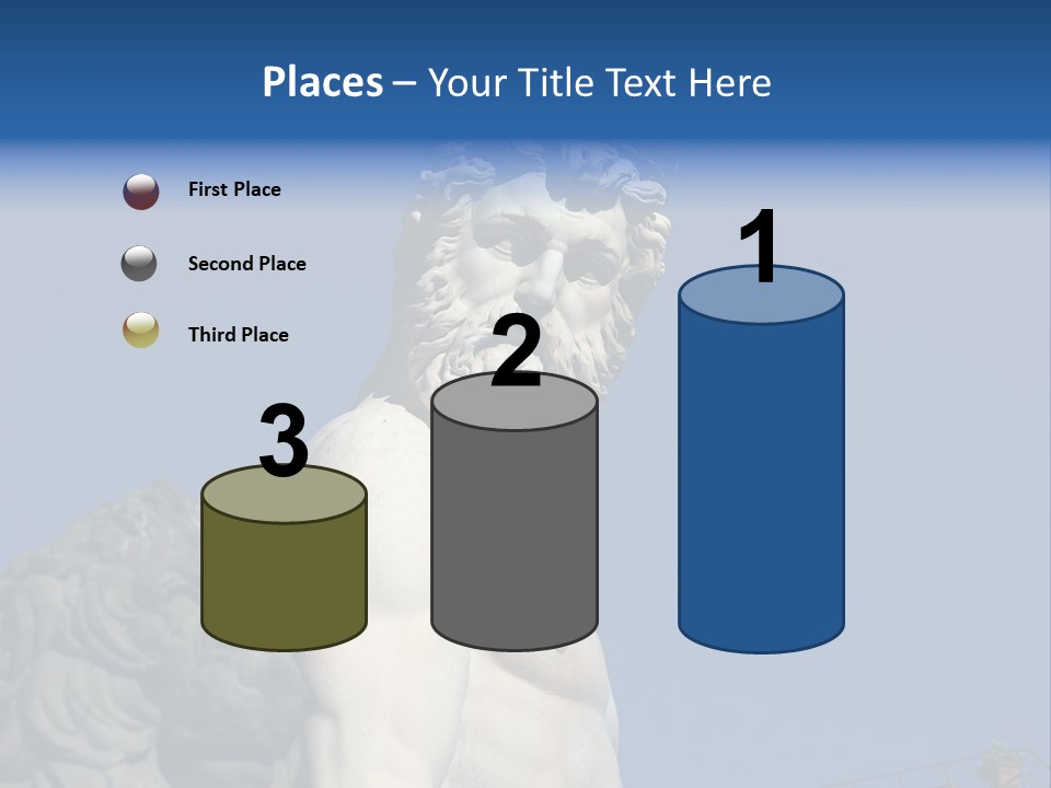 Renaissance Florence Statue PowerPoint Template