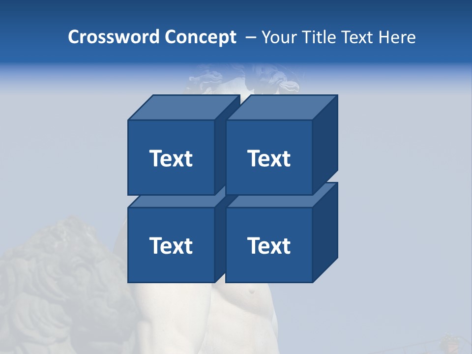 Renaissance Florence Statue PowerPoint Template