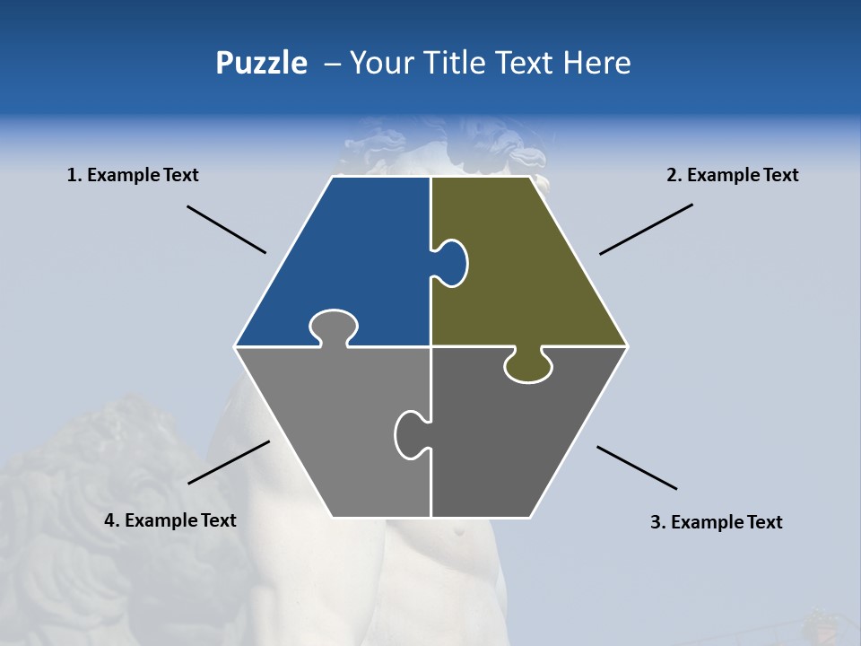 Renaissance Florence Statue PowerPoint Template