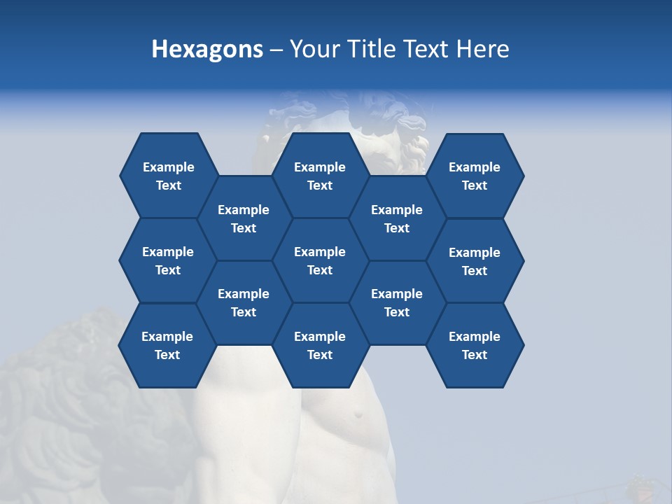 Renaissance Florence Statue PowerPoint Template