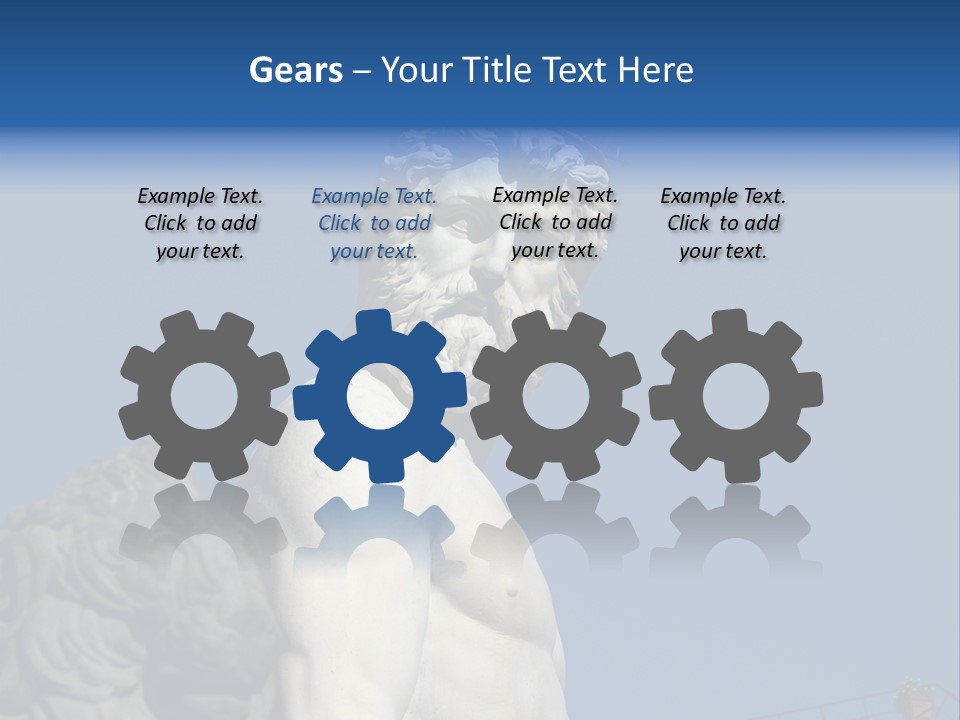 Renaissance Florence Statue PowerPoint Template