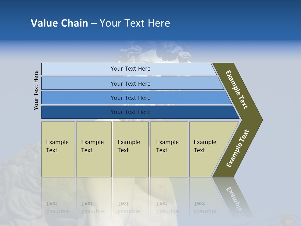 Renaissance Florence Statue PowerPoint Template