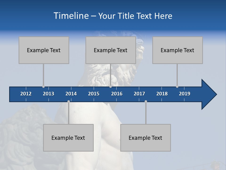 Renaissance Florence Statue PowerPoint Template