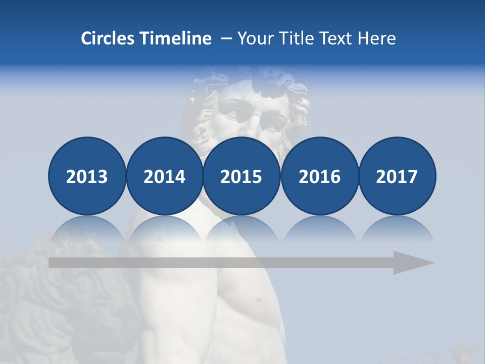 Renaissance Florence Statue PowerPoint Template