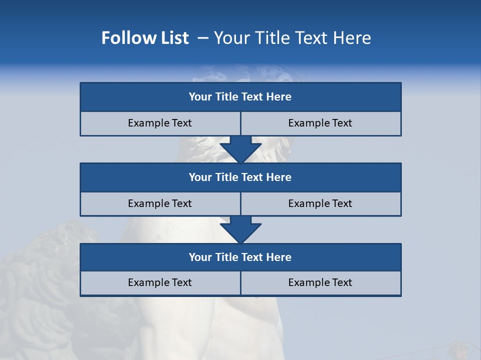 Renaissance Florence Statue PowerPoint Template
