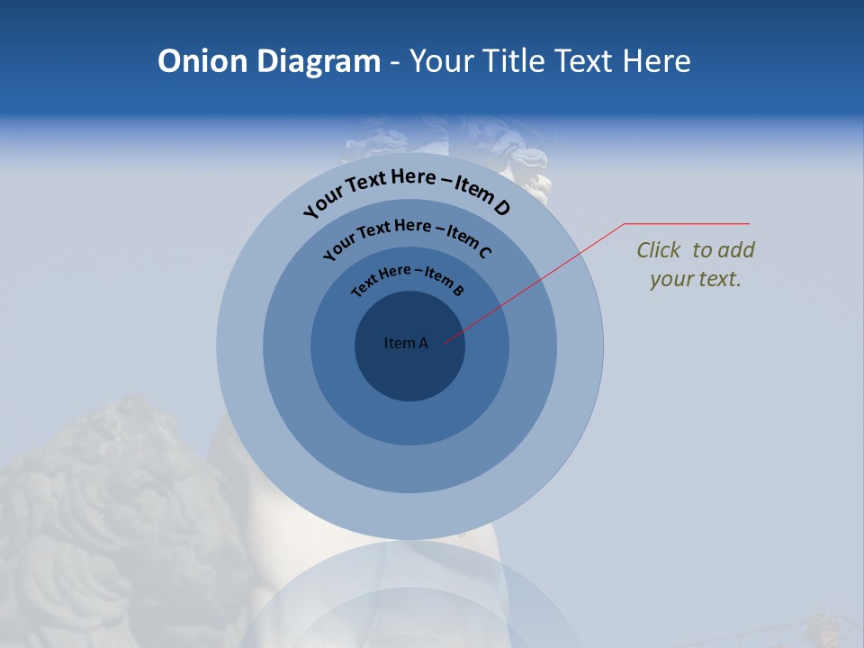 Renaissance Florence Statue PowerPoint Template