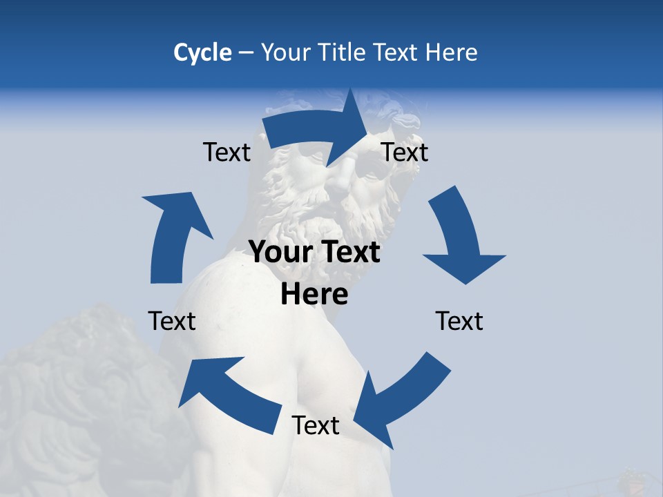 Renaissance Florence Statue PowerPoint Template