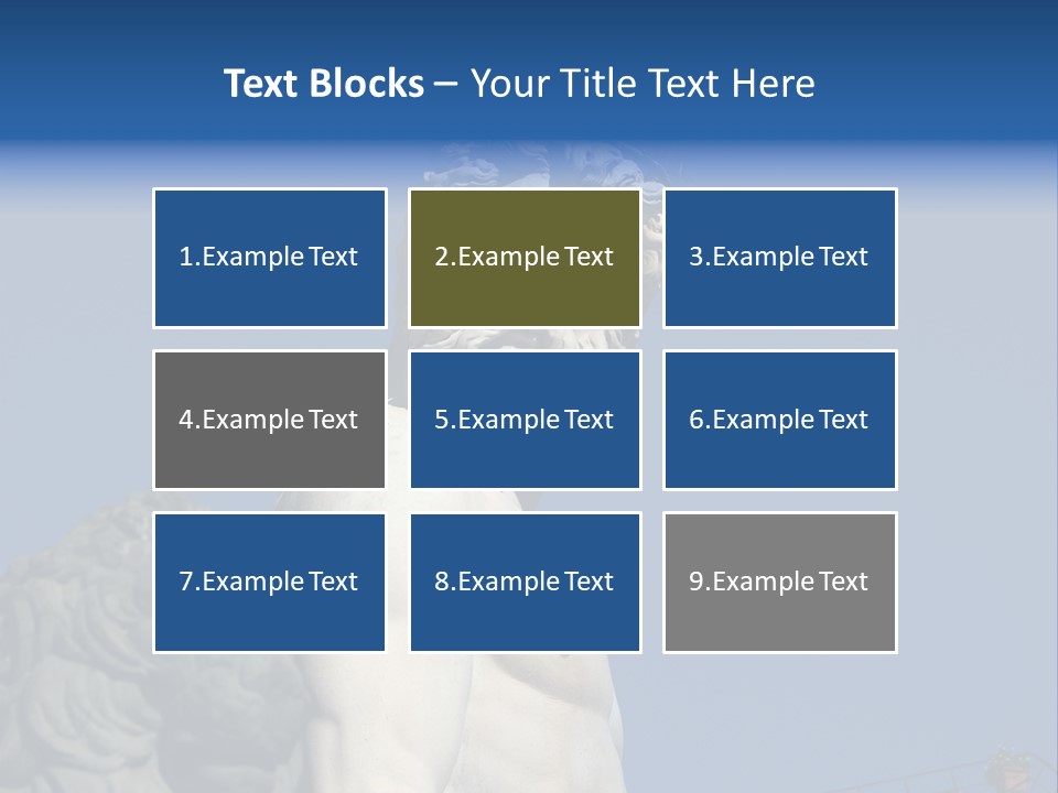 Renaissance Florence Statue PowerPoint Template