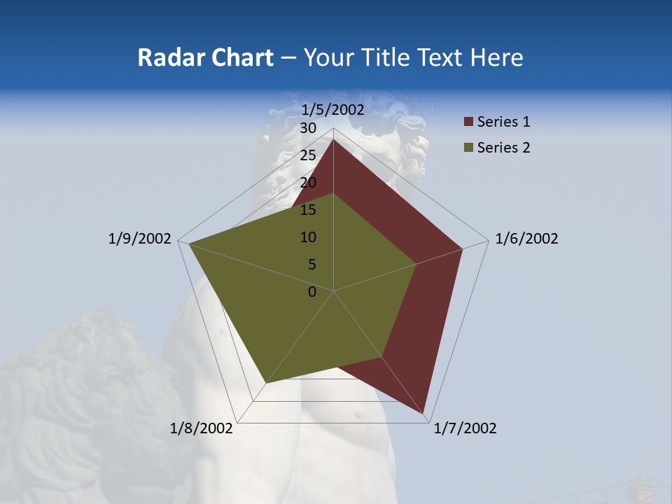 Renaissance Florence Statue PowerPoint Template