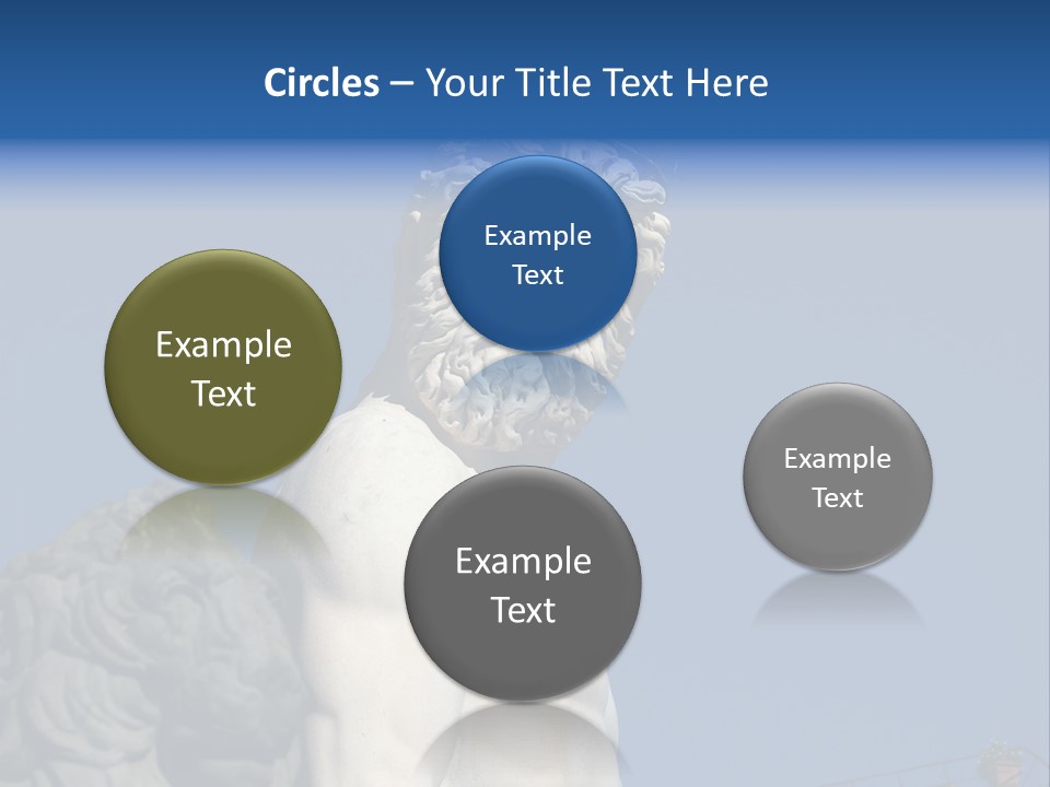 Renaissance Florence Statue PowerPoint Template