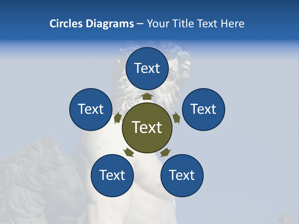 Renaissance Florence Statue PowerPoint Template