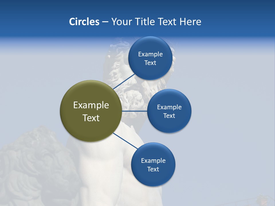 Renaissance Florence Statue PowerPoint Template