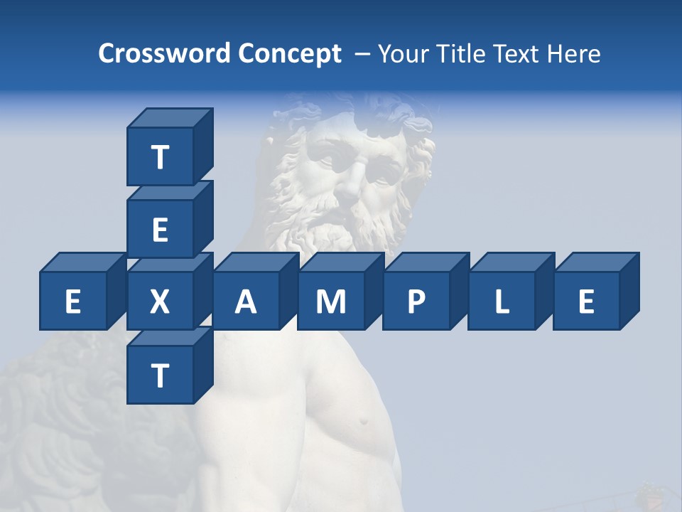 Renaissance Florence Statue PowerPoint Template