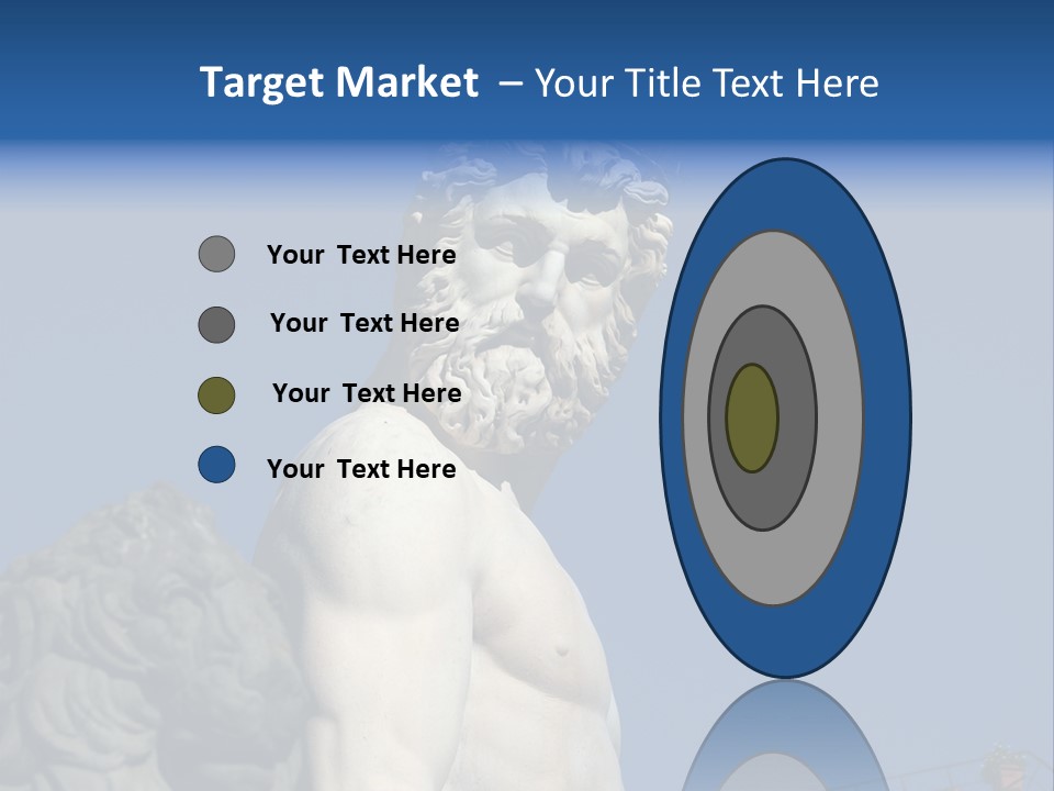 Renaissance Florence Statue PowerPoint Template