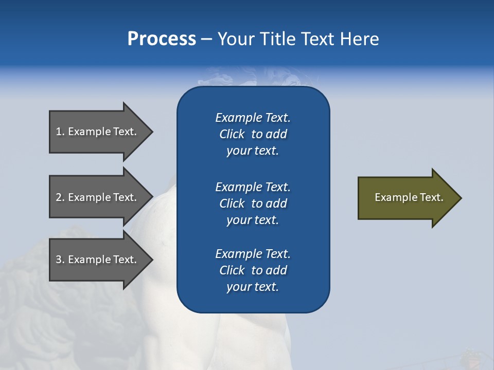 Renaissance Florence Statue PowerPoint Template