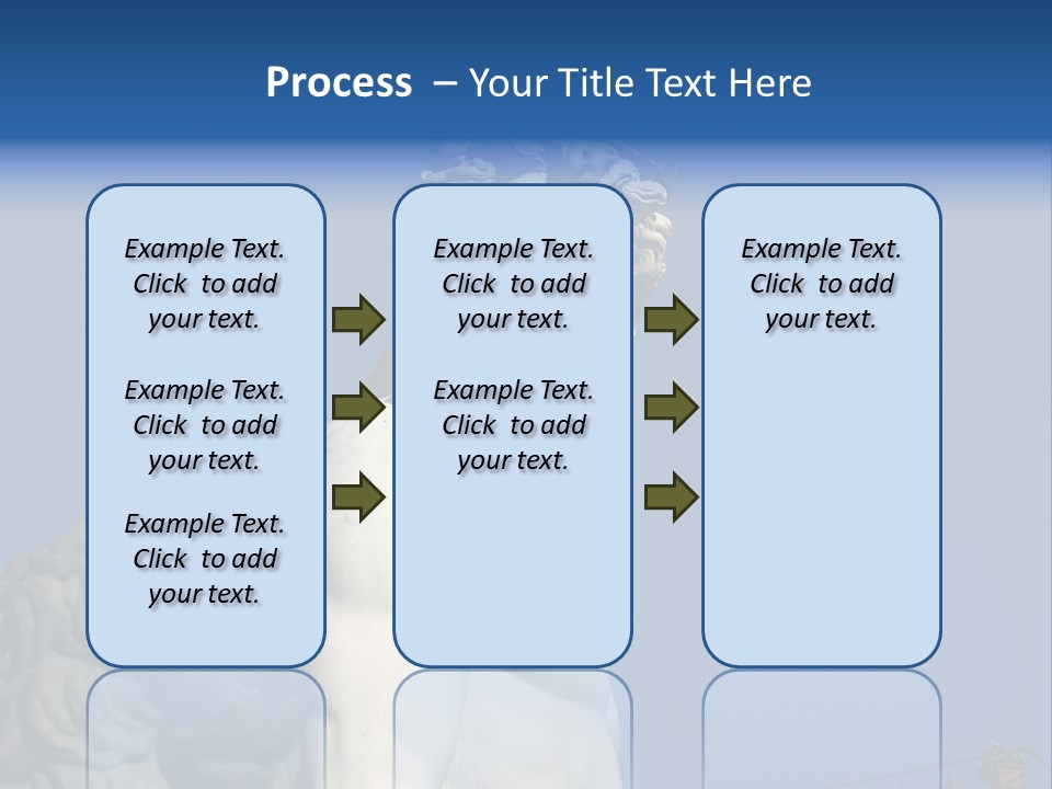 Renaissance Florence Statue PowerPoint Template